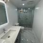 marble floor remodeled bathroom marble floor remodeled bathroom