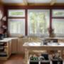 Sun-kissed mornings add a beautiful coziness to this kitchen! Custom Shutters frame the day, allowing you to savor the changing shades of sunlight that perfectly accent your space. Sun-kissed mornings add a beautiful coziness to this kitchen! Custom Shutters frame the day, allowing you to savor the changing shades of sunlight that perfectly accent your space.