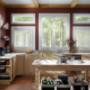 Sun-kissed mornings add a beautiful coziness to this kitchen! Custom Shutters frame the day, allowing you to savor the changing shades of sunlight that perfectly accent your space. Sun-kissed mornings add a beautiful coziness to this kitchen! Custom Shutters frame the day, allowing you to savor the changing shades of sunlight that perfectly accent your space.