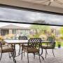 Beat the heat with exterior solar shades—built to block glare, reduce UV rays, and keep your outdoor spaces cooler and more comfortable. Beat the heat with exterior solar shades—built to block glare, reduce UV rays, and keep your outdoor spaces cooler and more comfortable.