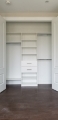 Reach-in closet organizers