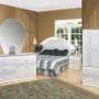 6 Pc Bedroom Set – NB-65
This Bedroom Set includes:
Dresser & Mirror
Chest
2 Night Tables
Double or Queen Headboard
Box Spring, Mattress and Frame are Not Included.
Each Piece can also be purchased separately 6 Pc Bedroom Set – NB-65
This Bedroom Set includes:
Dresser & Mirror
Chest
2 Night Tables
Double or Queen Headboard
Box Spring, Mattress and Frame are Not Included.
Each Piece can also be purchased separately
