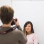 women having passport photo taken at AMA centre women having passport photo taken at AMA centre