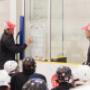 Jay Sprague explaining a drill Jay Sprague explaining a drill