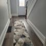Out with the old 70's carpet and in with new vinyl flooring and trim. Out with the old 70's carpet and in with new vinyl flooring and trim.