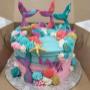 Gâteau personnalisé sirène Gâteau personnalisé sirène