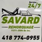 Remorquage Stéphane Savard