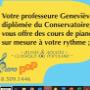 Geneviève, votre professeure diplômée du Conservatoire de musique de Rimouski, offre des cours de piano sur mesure à votre rythme en mode classique ou populaire pour les jeunes et les adultes. Geneviève, votre professeure diplômée du Conservatoire de musique de Rimouski, offre des cours de piano sur mesure à votre rythme en mode classique ou populaire pour les jeunes et les adultes.