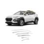 Window Deflectors for Hyundai Kona 2018-2023 Chrome (6PCs) Window Deflectors for Hyundai Kona 2018-2023 Chrome (6PCs)