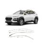 Windows Upper Frame Sill Molding Cover Trims for Hyundai Kona 2018-2023 Chrome (8PCs) Windows Upper Frame Sill Molding Cover Trims for Hyundai Kona 2018-2023 Chrome (8PCs)