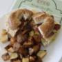 Breakfast sandwich on a bagel Breakfast sandwich on a bagel