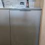 Dishwasher with custom wood panel installation Dishwasher with custom wood panel installation