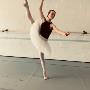 Abby Woyciehouski, age 11, is working on her a la seconde in ballet class. Abby Woyciehouski, age 11, is working on her a la seconde in ballet class.