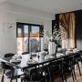 Adjust lighting in your dining room with our light-filtering roller shades Adjust lighting in your dining room with our light-filtering roller shades