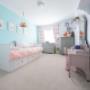 Kids room with an accent wall to make it fun and exciting Kids room with an accent wall to make it fun and exciting