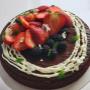 Chocolate fruit cake Chocolate fruit cake