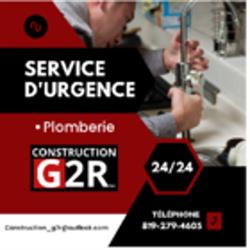 Construction G2R Inc. - Plomberie