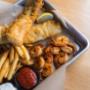 JOEY'S FAMOUS FISH & SHRIMP COMBO - Two pieces of Joey's Famous Fish, and shrimp cooked your way, served with two sides. JOEY'S FAMOUS FISH & SHRIMP COMBO - Two pieces of Joey's Famous Fish, and shrimp cooked your way, served with two sides.