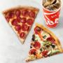 Sbarro serves the Original XL New York style pizza slices hand-made fresh daily. Sbarro serves the Original XL New York style pizza slices hand-made fresh daily.