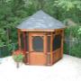Gazebo Québec - Le Saint-Bruno - 6 Cotés - 10' - Abris parfait pour un espace restreint dans le jardin Gazebo Québec - Le Saint-Bruno - 6 Cotés - 10' - Abris parfait pour un espace restreint dans le jardin