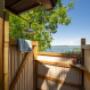 Outdoor shower with a waterfront view Outdoor shower with a waterfront view