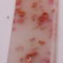 pinkish small resin bookmark with gold flakes pinkish small resin bookmark with gold flakes