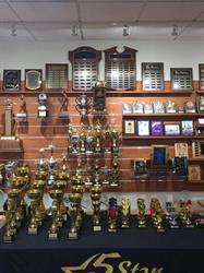 Upon The Mantle Trophies And Engraving