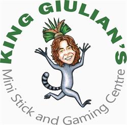 King Giulians mini stick and gaming centre