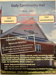 Eady Community Hall