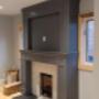 built in fireplace in Toronto. built in fireplace in Toronto.