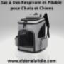 Sac à Dos Respirant et Pliable pour Chats et Chiens Sac à Dos Respirant et Pliable pour Chats et Chiens