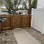Wood gate Wood gate