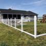 mid build vinyl fence mid build vinyl fence
