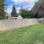 Driftwood vinyl fence Driftwood vinyl fence