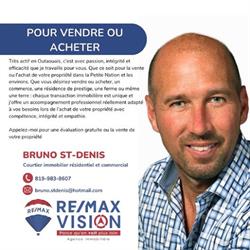 Bruno St-Denis courtier immobilier ReMax