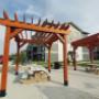 Presenting our carpentry services with these custom pergolas designed for a residential property.- RM FinishPro Solutions Presenting our carpentry services with these custom pergolas designed for a residential property.- RM FinishPro Solutions