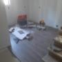 Another angle of the kitchen. The original stairs are still there, they will be redone last. Another angle of the kitchen. The original stairs are still there, they will be redone last.