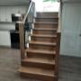 Finished stairs. Look much nicer than the original did. Finished stairs. Look much nicer than the original did.