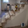 The old stairs before we installed new treads and risers and handrails.
You can see the tile backsplash in the kitchen next to egress window. The old stairs before we installed new treads and risers and handrails.
You can see the tile backsplash in the kitchen next to egress window.