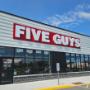 Exterior photograph of the Five Guys restaurant at 595 Taunton Road East in Oshawa, Ontario, Canada. Exterior photograph of the Five Guys restaurant at 595 Taunton Road East in Oshawa, Ontario, Canada.
