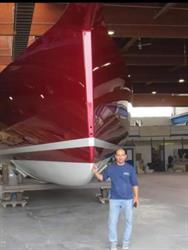 Fiberglass & Gelcoat repair / Sansoon Yacht Services LTD