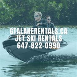 GTA Lake Rentals - Jet Ski Rentals - Pickering