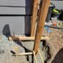 It took $130 more concrete to install the posts like this instead of using individual holes. However, the increase in strength and life of the post is substantial. It took $130 more concrete to install the posts like this instead of using individual holes. However, the increase in strength and life of the post is substantial.