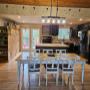 This was from a full kitchen renovation. We added in a drop pine ceiling with storage as well as a custom island. New counter tops and large kitchen sink were installed as well as refinishing the hardwood flooring. This was from a full kitchen renovation. We added in a drop pine ceiling with storage as well as a custom island. New counter tops and large kitchen sink were installed as well as refinishing the hardwood flooring.