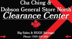 Cha Ching & Dobson General Store North Clearance Center