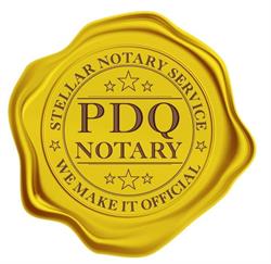 PDQ Notary and Fingerprinting