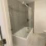 Don’t see this every day. Corner tub with glass doors and glass end Don’t see this every day. Corner tub with glass doors and glass end
