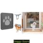 Doggy door insert installation in sliding screen door services Doggy door insert installation in sliding screen door services