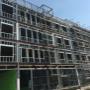 Steel stud framing. Commercial projects. Steel stud framing. Commercial projects.