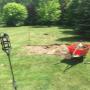 The beginning of the patio extension. The beginning of the patio extension.